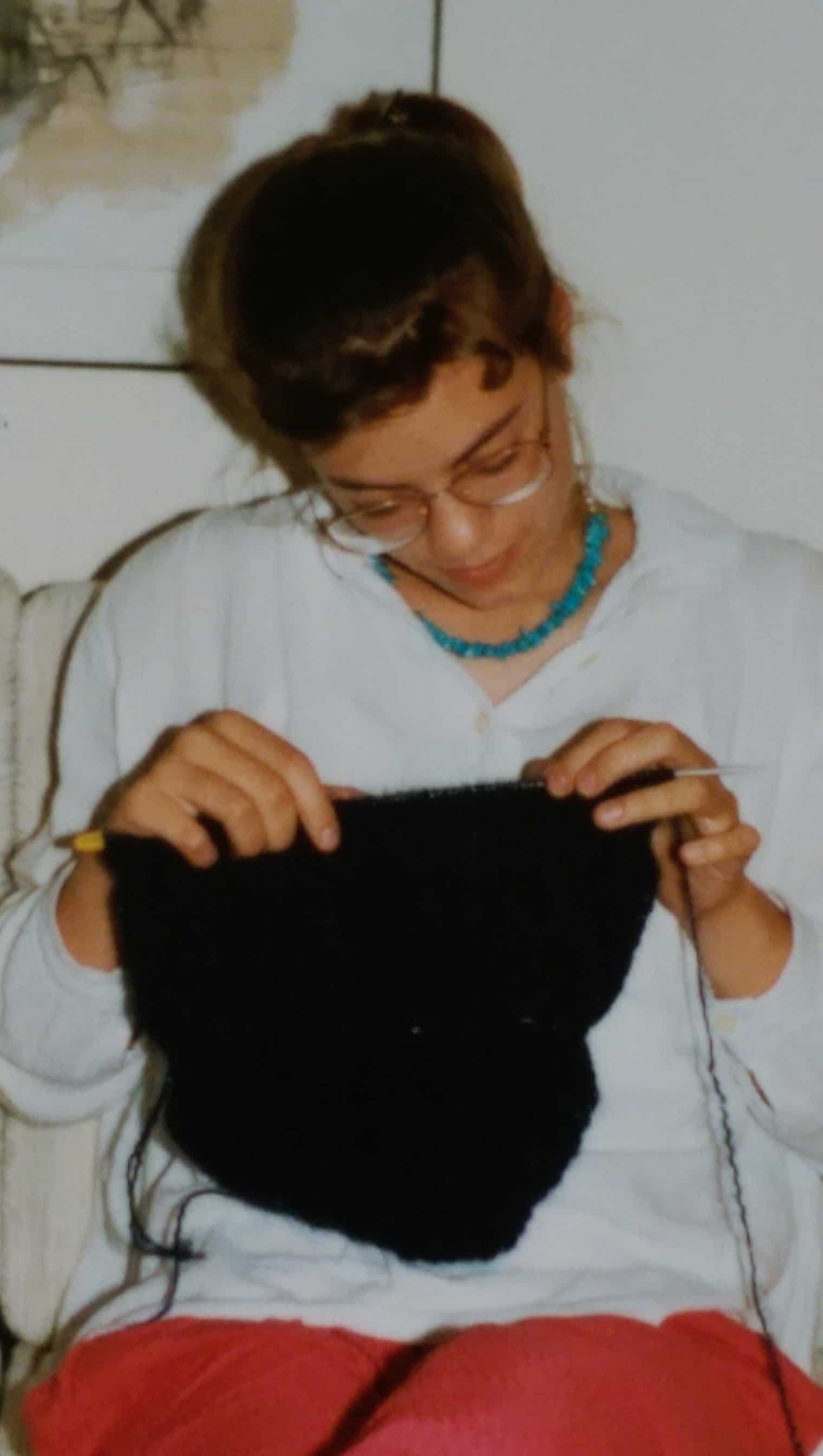 Knitting teens